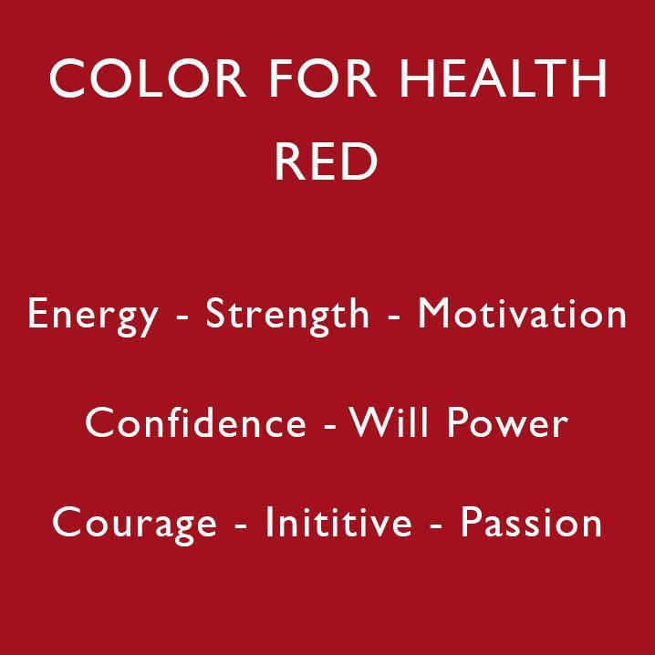 Color For Health: Red