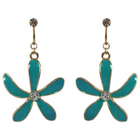 Drops - Colored Bohemian Flower Swarovski Drop