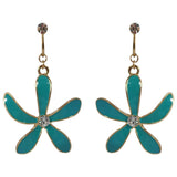 Drops - Colored Bohemian Flower Swarovski Drop
