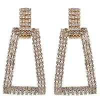 Drops - Glistening Gold Swarovski Crystal Drop