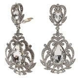 Drops - Large Crown Rococo Crystal Double Drop