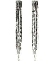 Drops - Platinum Waterfall Crystal Chandelier Dangle Drop
