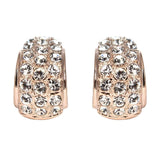 Hoops - Radiant Cone Swarovski Crystal Hoop