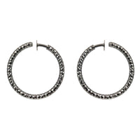 Hoops - Simple Graphite Hoop