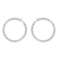 Hoops - Simple Silver Hoop