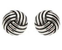 Studs - Classic Textured Knot Stud