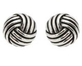 Studs - Classic Textured Knot Stud