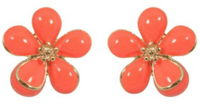 Studs - Colored Big Blossom Flower Stud