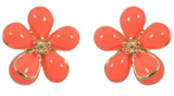 Studs - Colored Big Blossom Flower Stud