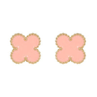 Studs - Colored Clover Stud