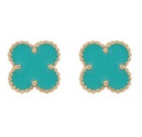 Studs - Colored Clover Stud