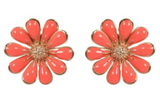 Studs - Colored Daisy Flower Stud