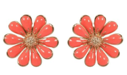 Studs - Colored Daisy Flower Stud