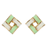 Studs - Contemporary Colored Square Stud