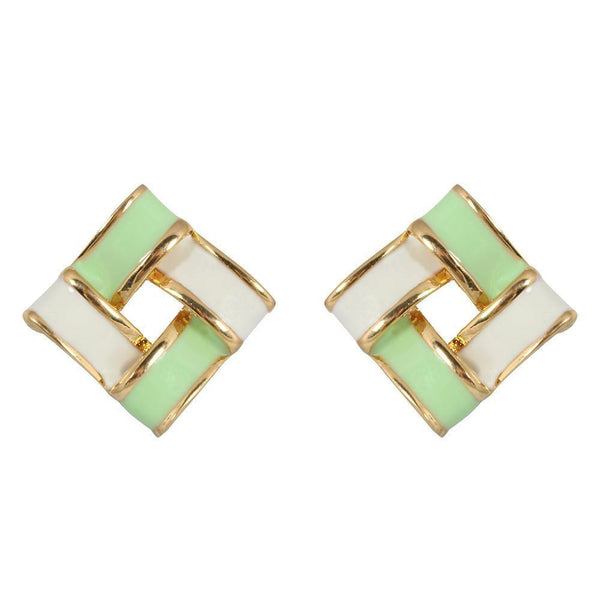 Studs - Contemporary Colored Square Stud