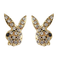 Studs - Swarovski Crystal Bunny Stud