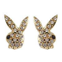 Studs - Swarovski Crystal Bunny Stud