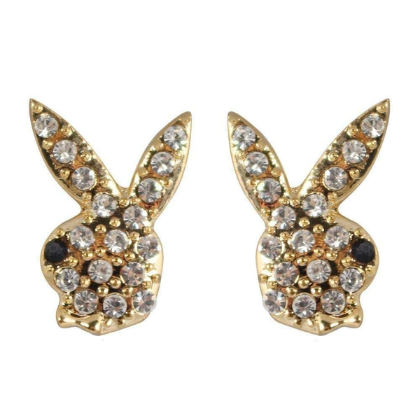 Studs - Swarovski Crystal Bunny Stud