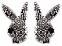 Studs - Swarovski Crystal Bunny Stud