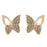 Studs - Swarovski Crystal Butterfly Stud