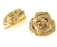 Studs - Swarovski Rose Flower Stud