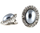 Studs - Vintage Blue Pearl Cocktail Stud